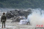 姻缘测试西藏军区某部高原峡谷实弹射击 锤炼实战能力
