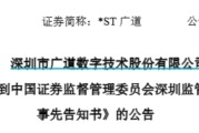 姻缘测试顶格重罚！*ST广道实控人被终身市场禁入