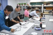 姻缘测试两岸艺术家在安徽“共绘一幅画”